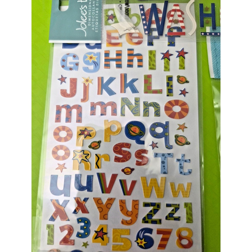 Jolees Boutique Stickers Lot of 5 Scrapbooking Travel Vacation Colorado Hawaii - Picture 4 of 5